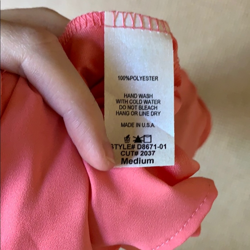 Pink ModCloth midi dress - Picture 4 of 4